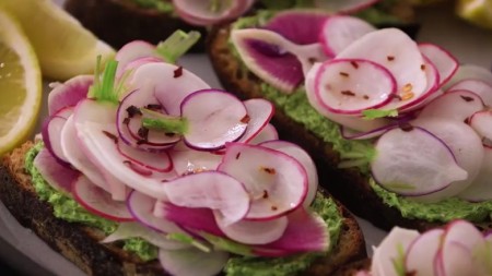 The Unexpected Ingredient Justin Chapple Uses In Radish Tartines