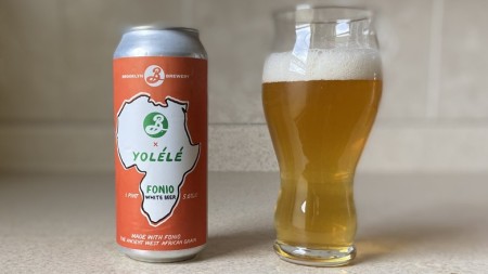 We Tried Brooklyn Brewery's New Yolélé Fonio White Beer. Here's How It Went